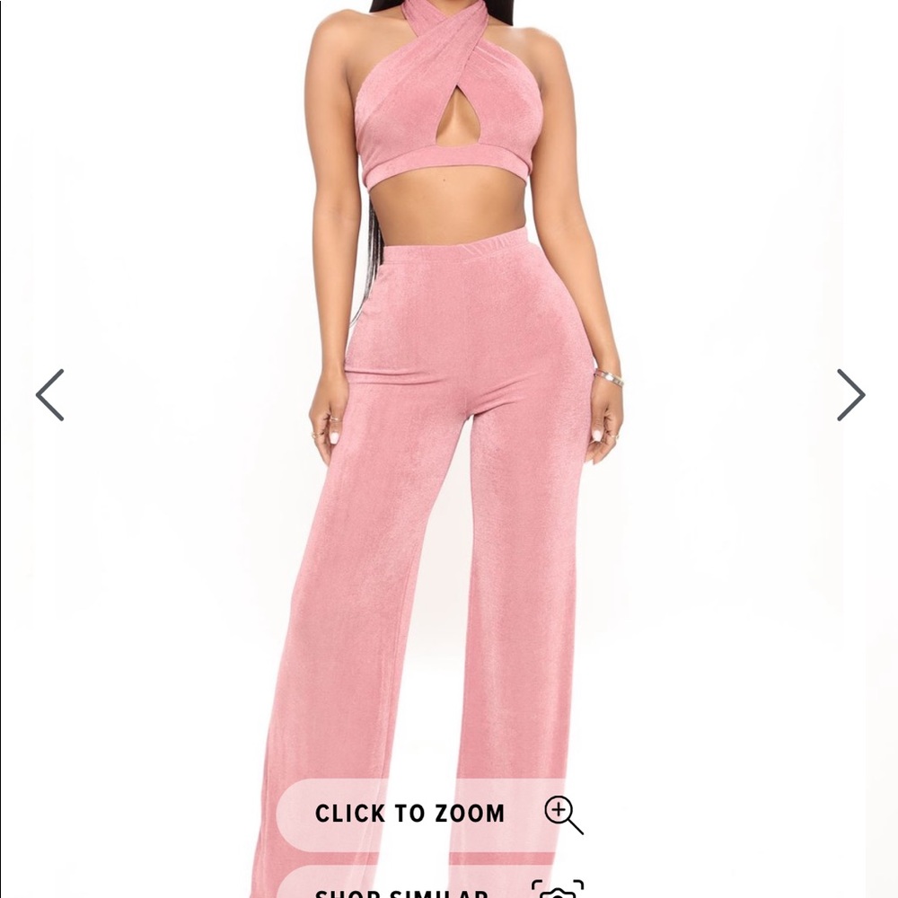 Fashion Nova night to remember pant set